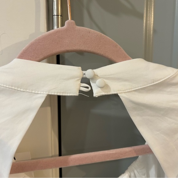 NWT ASTR Shelby Puff Sleeve Open Back Maxi Dress - Picture 5 of 5